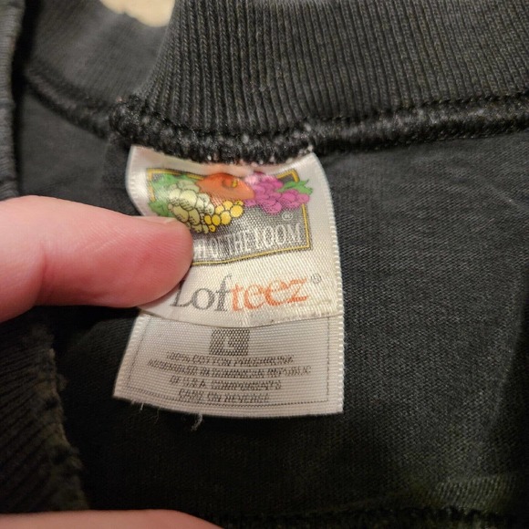 VTG Y2K Razor-Back Tools FADED DISTRESSED Mens L Large Black Graphic T Shirt - Picture 5 of 10